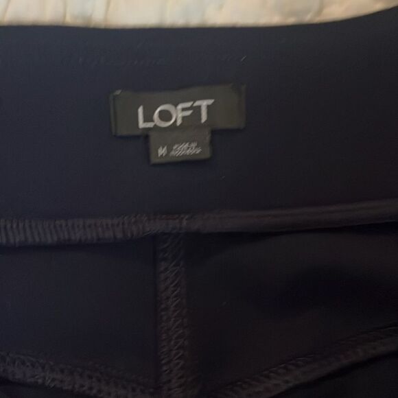 LOFT Navy legging  Pants - Picture 2 of 3